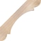 Ekena Millwork 5 1/2"W x 32"D x 32"H Olympic Smooth Knee Brace, Douglas Fir BRC06X32X32OLY00SDF - alternate 2